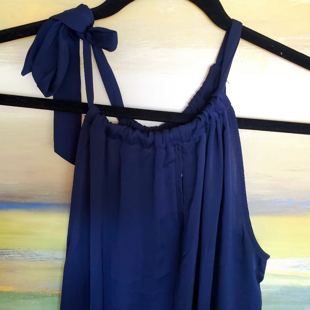 Anthro NWT Saturday/Sunday Navy Bodysuit